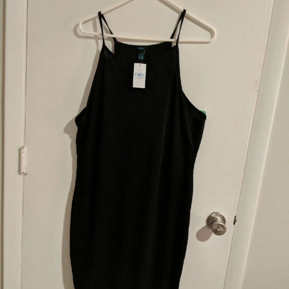Plus size body con dress